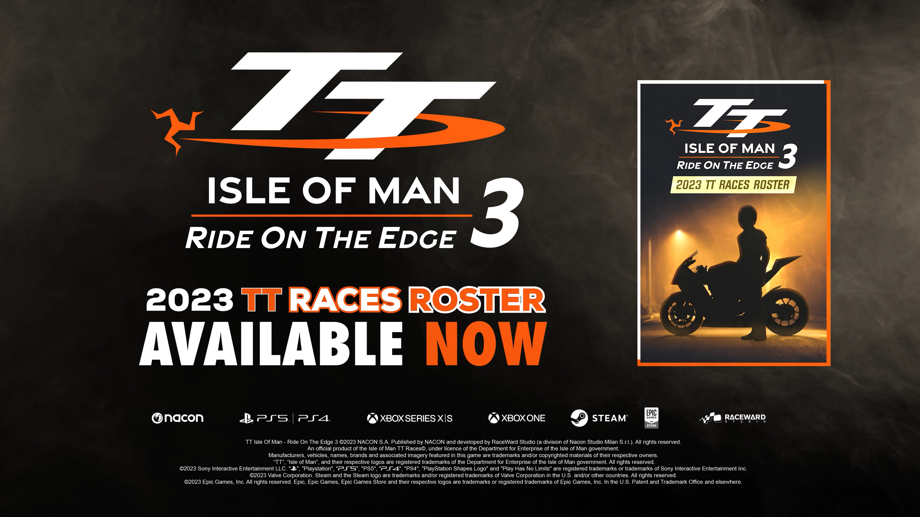 TT Isle Of Man: Ride on the Edge 3 | 2023 TT Races Roster AVAILABLE NOW